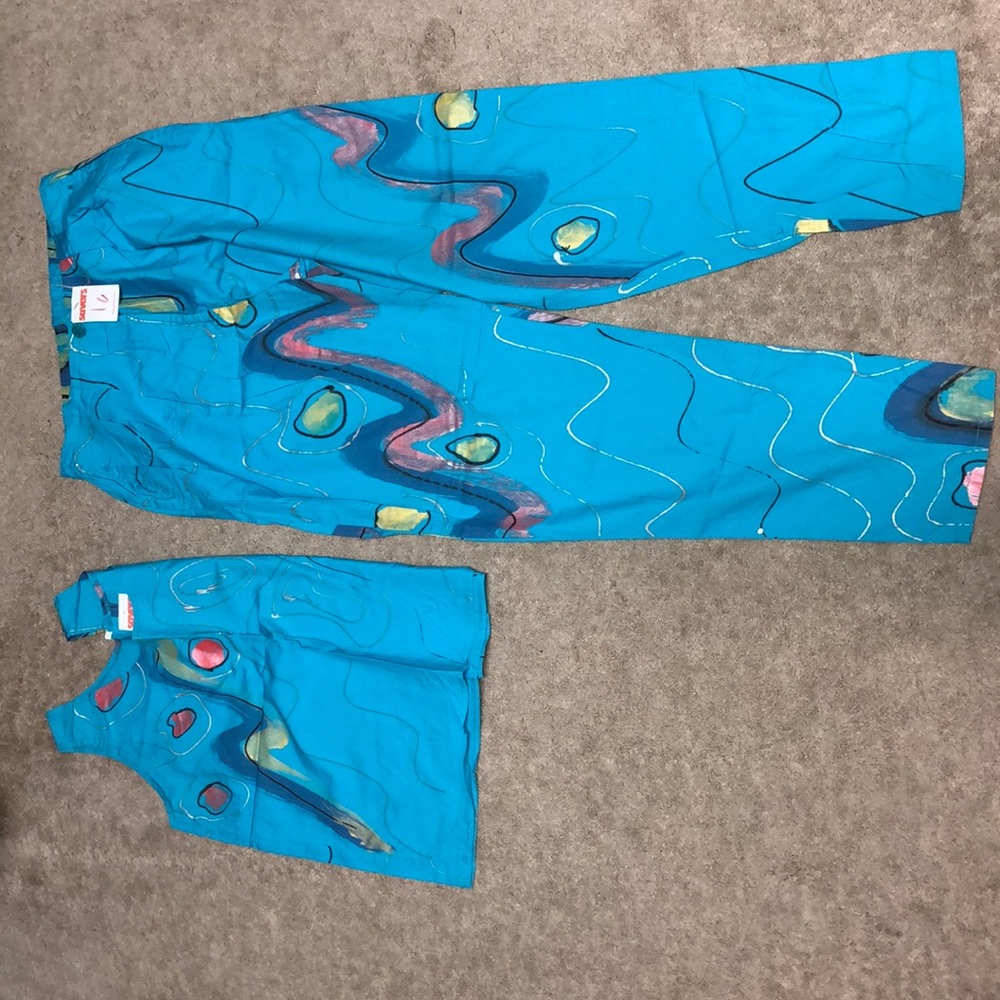 Cute vintage pants/shirt combo